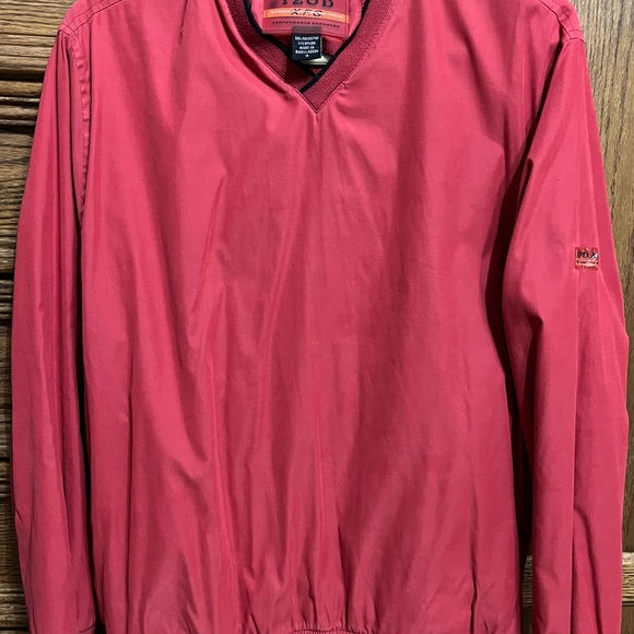 Izod XFG(X-Treme Function Golfwear), burgundy V-Neck pullover, size Small - Picture 9 of 9
